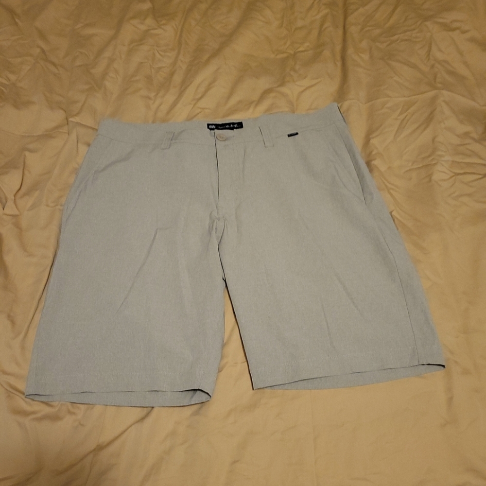 Travis Matthew Men’s Golf Wonder Lust Shorts Size 36 Grey , 1 Pair